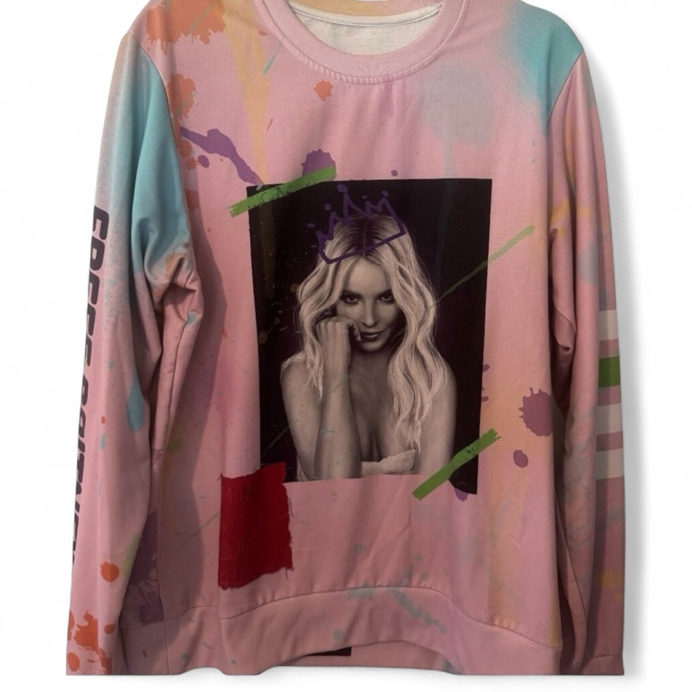 Free Britney Long Sleeve Shirt  - from the #FreeBritney movement Size M